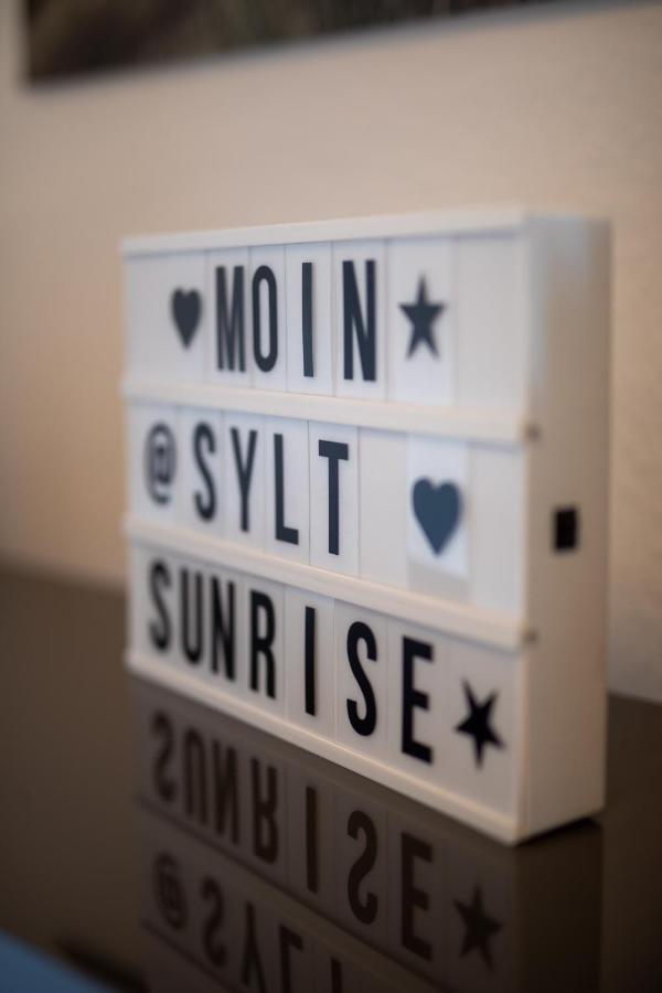 ווסטרלנד Ferienwohnung "Sylt Sunrise" מראה חיצוני תמונה
